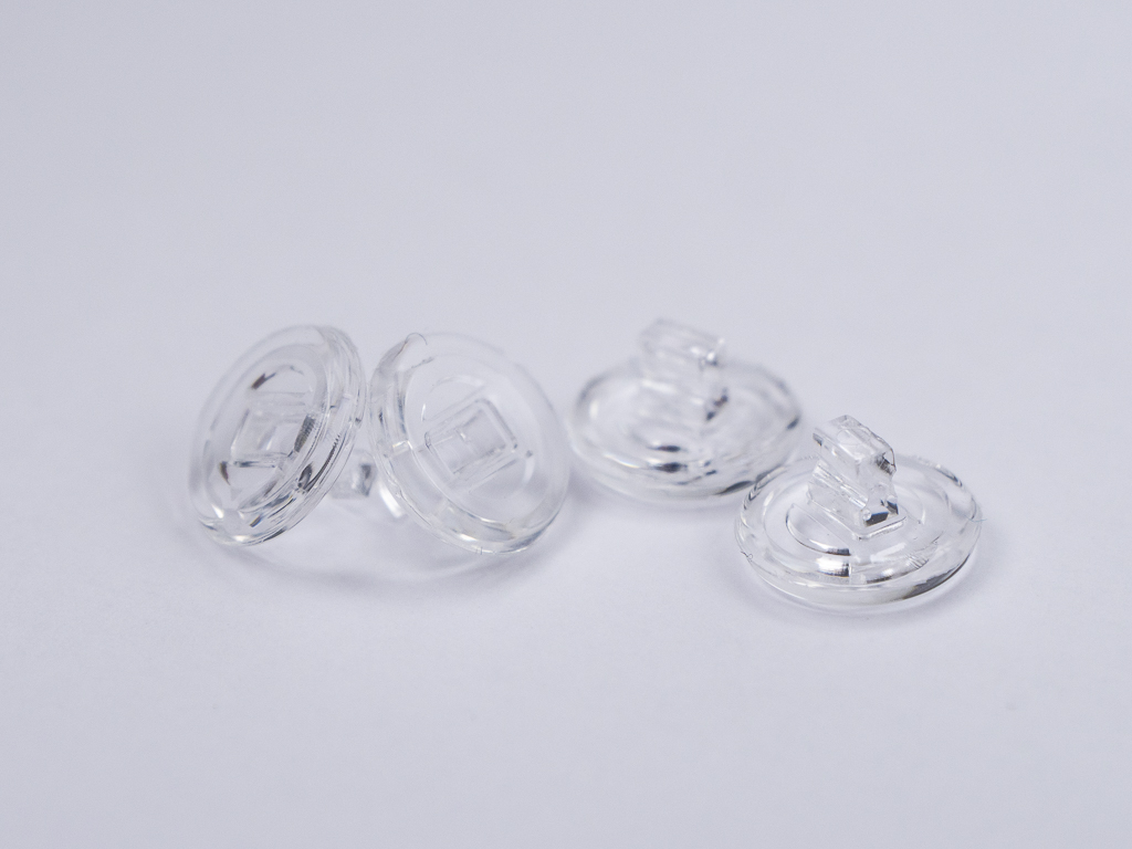 Plaquette Rond à clip 9mm 20pièces